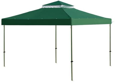 Pabellón de repuesto para techo, toldo impermeable con capa dura para jardín, barbacoa, terraza, jardín