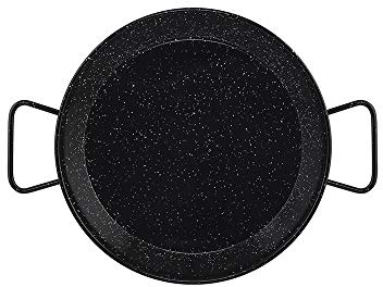 Metaltex - Induktion Paella-panna emaljerat stål 6 portioner (34 cm)