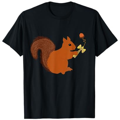 Kendama Squirrel Rodent Toy Japanese Game T-Shirt