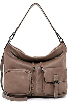 SURI FREY Lissy Hobo Bag Taupe