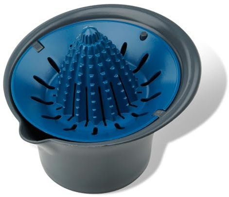 Tasty 678394 Presse citron avec réceptacle, presse agrume, presse-citrons, presse fruits, Polypropylène, 11 x 10 x 9 cm