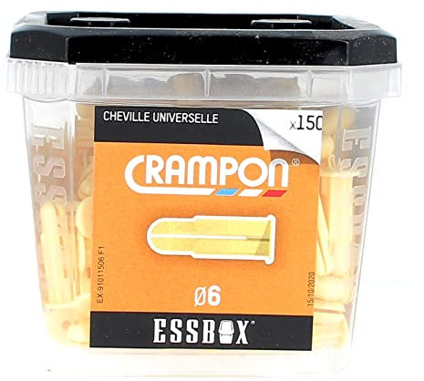 Scell-it ESSBOX de 150 Chevilles Universelles 6 Crampon