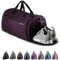 Fitgriff® Sporttasche & Reisetasche für Damen und Herren - mit Schuhfach & Nassfach - Tasche für Sport, Fitness & Reisen - Trainingstasche, Gym Bag (Mulberry, 58 x 31 x 31 cm (Medium))