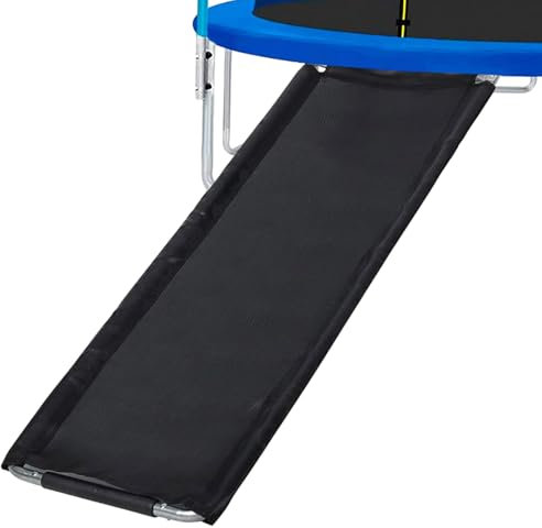 50x160cm Trampoline Slide Attachment Oxford Cloth Trampoline Ladder Trampolines Accessories With Strong Tear Resistant Fabric For Kids Climb Up And Slide Down Load Bearing 80KG