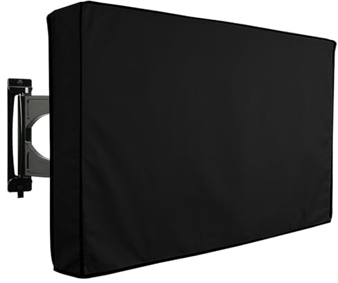ERYUE Outdoor TV Cover Durable Television Protector for LED LCD TV with Remote Control Pocket for 30-32 Inch Sets (22-24)