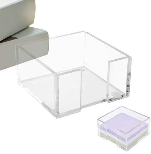 Box Portafoglietti Adesivi Organizer Portatile In Acrilico Trasparente