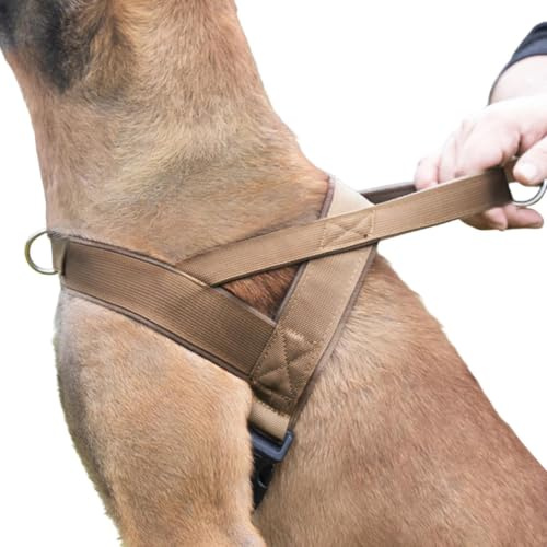 Anti-drag hundsele, andningsbar flygsäker promenadbröstrem – med säkerhetsspänne justerbar hundsele | för träning resepark medium ras daglig utomhusträning