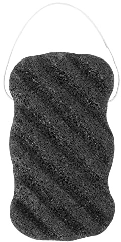 Mengmen Konjac - de esponjas con carbón de bambú activado, esponja corporal y facial, esponja de limpieza profunda para el cuidado de la piel