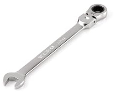 TEKTON 3/8 Inch Flex Head 12-Point Ratcheting Combination Wrench | WRC26310
