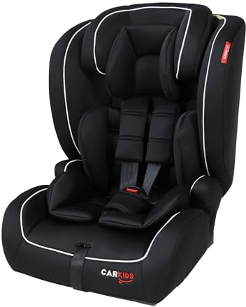 Carkids 4310034 Kindersitz schwarz/weiß