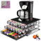 MASTERTOP Kapselhalter für Dolce Gusto | 3-Tier Großes Kaffee Kapselhalter Kapselspender | mit Rutschfeste und Stoßdämpfung Oberfläche | Kapselschublade Schublade von 108 Dolce Gusto Kapseln