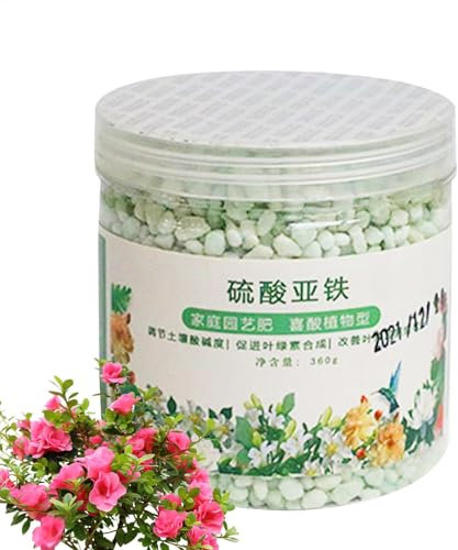 Abono de suelo para plantas de interior, abono para plantas, abono para flores de interior y exterior, regula el pH del suelo. Abonos para huertas, abonos vegetales para camelias y aza.