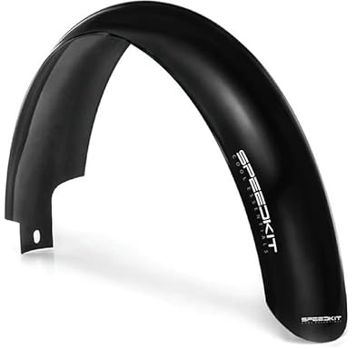 SILVERBACK Speedkit Schutzblech-Set für Fatbikes & E-Fatbikes, Vorder- & Hinterrad Schutzbleche passend bis 4,5” Reifenbreite | Hochwertiger Kunststoff Komplettset für 26 Fat Bikes