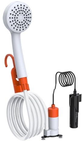 lighteu, Seaflo SFPSP1-L010-01 - Bomba de ducha portátil (potente, compacta, 12 V, 10 lpm, con función de succión)