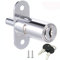 Serrure e Placard à Tiroirs Alliage de Zinc, Serrure de Meuble à Porte Coulissante, pour vitrines, classeurs, tiroirs, penderies, bureaux, meubles, etc (32 mm)