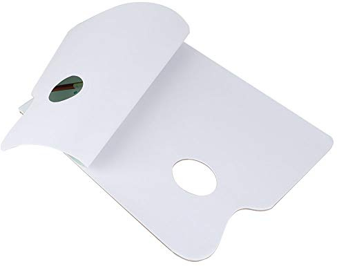 palette peinture acrylique papier- A4 Tear Off Paper Palette 35 Sheets for Aquarelle Oil Painting Gouache Artist Supplies Palette Paper Palettes de Peinture Papier Huile for Oil Jetable Pads A4 Jeta