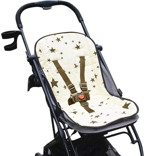 Coussin de Siège de Poussette | Protège-Siège Absorbant les Chocs pour Bébé,Accessoire Ergonomique Toutes Saisons pour Chaise Haute et Maison Voyage