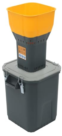 Macinino elettrico per cereali, 1000 W, 30 l, 19000 giri/min, 300 kg/H, macinino con 5 modalità di macinazione, per grani, spezie, miscele di spezie, riso, mais