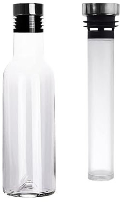 Refrigeratore per Vino,Secchiello Ghiaccio Quick Crystal Glass Wine Cooler Decanter Bottle Built In Stick Wine Bottle Chiller Raffreddatore for vino decanter for champagne refrigerato