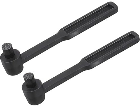 JOINPAYA 2piezas Cepillos De Limpieza para Agujas De Tocadiscos Limpiador De Discos De Vinilo Cepillo