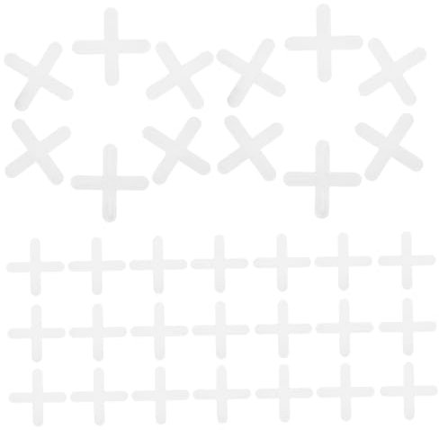 DIYEAH 1000pcs Tile Cross Leveler Spacer for Tile Floor Porcelain Tiling Tool Replacement Leveling System Clip Accessory