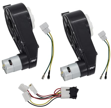 ANEELV Motore elettrico ad alta velocità RS550 12V 160W 40000RPM 18A adatto per auto elettriche per bambini, pezzi di ricambio, confezione da 2