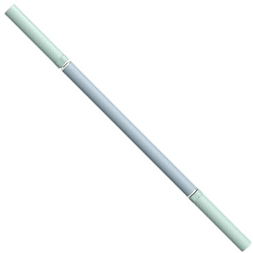 Yoga Stick - Silicone 45x3x3cm | Correction Stretching Stick with Massage Rolling, Flexibility Training, Fitness Yoga Pilates Workout | Stretch and Mobility Sticĸ for Home Gym Office