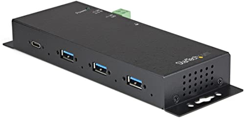 StarTech.com HUB de interfaz USB 3.2 Gen 2 (3.1 Gen 2) Type-C 10000 Mbit/s Negro