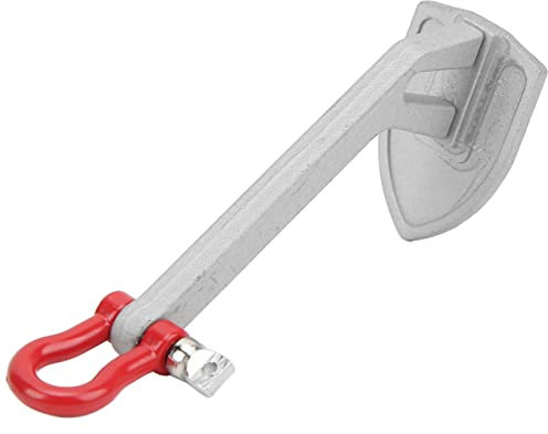 Cuque Juego de accesorios para remolques de coche radiocontrol, de repuesto, resistentes a la corrosión, resistentes a la corrosión y a la corrosión, de metal RC, herramienta de decoración.