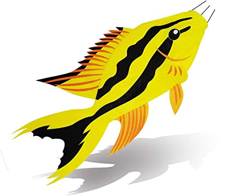 THQZLH Fish Windsock - Heavy Duty Outdoor Wind Sock for Gardens, Patios, and Decks