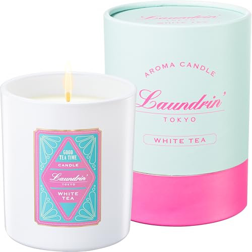 Laundrin Vela aromática de té blanco