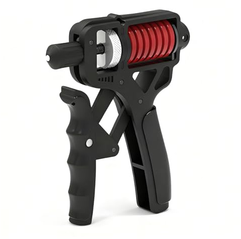 Qixuer Hand Grip, Entrenador de Manos y Aantebrazo, Antebrazo Ejercitar Resistencia Ajustable 5-165kg, Antideslizante Handgrip para Entrenamiento Efectivo de Manos y Antebrazos