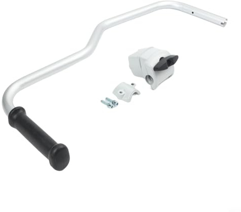 Durashmall Mango de manillar y abrazadera de soporte para 85 SP 85 FS 130 131 110 111 como se muestra Color 90 91 89 200 KM 130 HT 100 HL 75 BT 120 FC 75 FR Pieza de repuesto 4134 790 3200 para Garden
