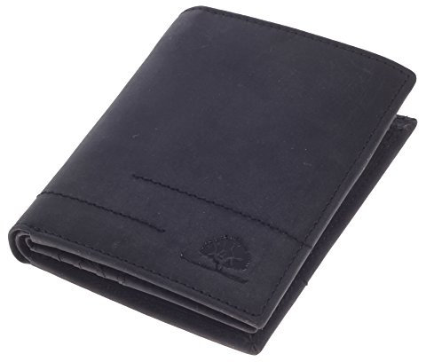 Greenburry Vintage Revival Herren Geldbörse Schwarz 10x12,5x2cm