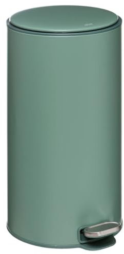 5five - poubelle métal 30l delta vert