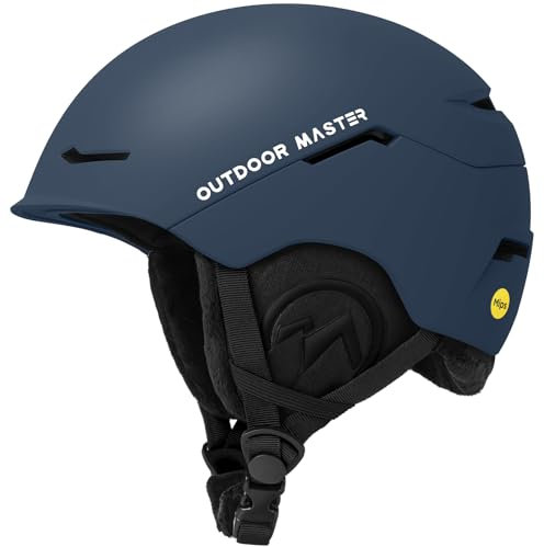 OutdoorMaster Elk MIPS Casque de Ski - Casque de Sports de Neige Casque de Snowboard pour Hommes Femmes & Jeunes