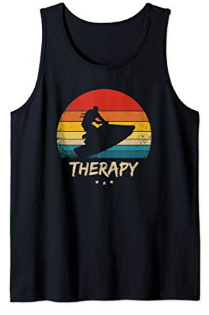 Jet Ski - Funny Jetski Therapy Tank Top