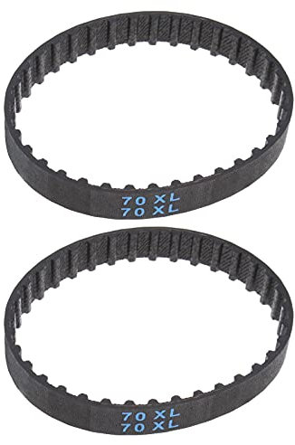 EMSea 2 Stück Zahnriemen mit geschlossener Schnalle, Antriebshobel, Gummi, 35 Zähne, kompatibel mit Bllack?Deccker BD710 BD720 KW710 KW711 DN710