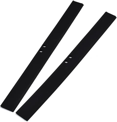 2 Piezas Labio de Goma Negro 25cm,limpiaparabrisas de Silicona para Escobilla de Goma para Ventana Escobilla de Ducha,Escobilla de Ducha Labio de Recambio