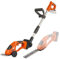 Power Plus Dual Power Akku-Heckenschere POWDPG75300-20-V-Teleskop-Heckenschere, ohne Akku und Ladegerät, 100 mm (Grasschere) und 180 mm (Heckenschere) Messer und 8 mm Spaltmaß