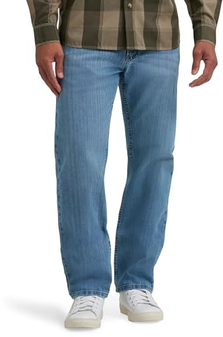 Wrangler Authentics Men's Regular Fit Comfort Flex Waist Jean, Stonewash Flex, 36 x 30