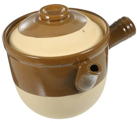 VALICLUD Cazuela De Hierbas Olla De Barro Para Estofado Utensilio De Cocina Para Medicina Tradicional Uso Fogones De Gas o Fuego Abierto