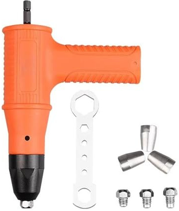 Rivetto dado trapano adattatore kit strumento senza fili inserto elettrico trapano ABS ingegneria