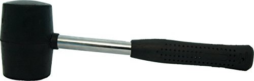 Maillet en caoutchouc 65 mm avec manche en métal et JB_12617