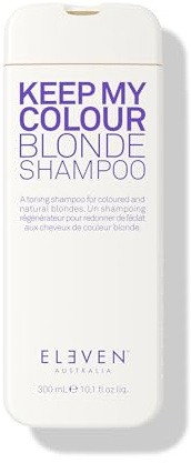 ELEVEN AUSTRALIA Keep My Colour Blonde Shampoo | Hebt blonde Nuancen hervor, gibt Volumen und stärkt die Spannkraft des Haars - 300ml