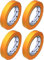 klebemeister 4x Abklebeband 19mm x 50m ⎥ Abdeckband Malerband Goldband