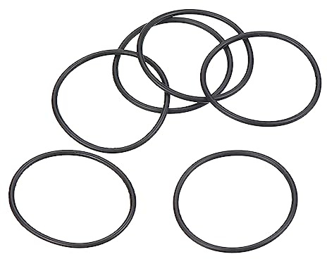 PATIKIL Nitrile Gomma O-Ring 21mm OD x 19mm ID x 1mm Larghezza, 25 Pezzi Metrico Sigillatura Guarnizione Anelli Rubinetti per Rubinetto Idraulica Automobilismo Riparazione, Nero