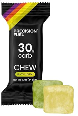 Precision Fuel 30 Energy Chews - Snack Carboidrati per Sport di Resistenza - 30g di Carboidrati per Porzione (Pack of 4, Combo)