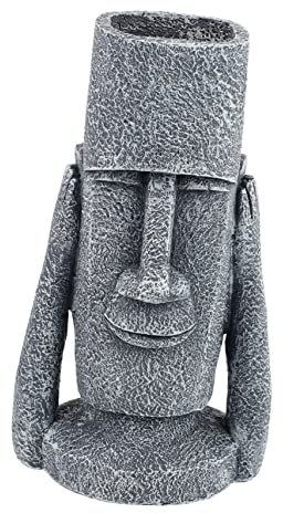 KAILIKETIY 1pezzi Vaso Statua in Resina Vaso Unico Per Fiori Da Tavolo Decorativo Durevole