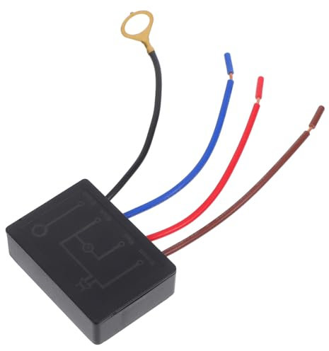 POPETPOP Modulo Dimmer Touch Control Per Lampada Da Scrivania, Interruttore Touch a 4 Livelli Con Rilevatore Tattile, Controllo Illuminazione Regolabile Per Spazi Di Lavoro e Relax